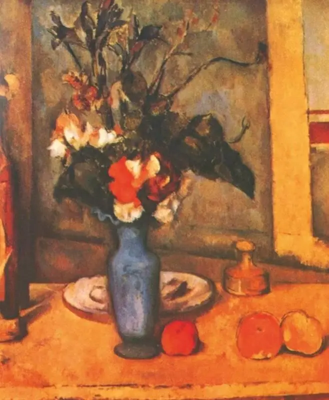 П Сезанн Натюрморт с синей вазой 18831887 Музей Же де Пом Париж В - фото 117