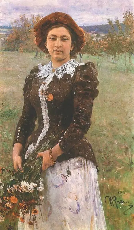 И Е Репин Осенний букет 1892 Третьяковская галерея Москва Подобно - фото 170