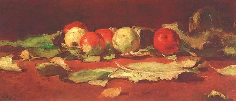 В А Серов Яблоки на листьях 1879 Музейусадьба Абрамцево В 1888 году - фото 171