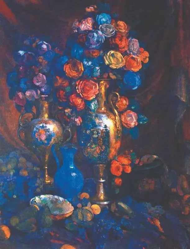 Н Н Сапунов Вазы цветы и фрукты 1912 Третьяковская галерея Москва - фото 185