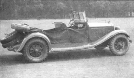 Один из ранних Kubelwagenoв Horch 830R R армейский fur ReichsHehr - фото 12