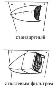 воздухозаборник Сидение стрелка Варианты броневого заголовника пилота - фото 88