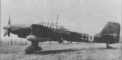 Ju 87 Dltrop GPYA в одноцветной песочной тропической окраске Цвет - фото 120