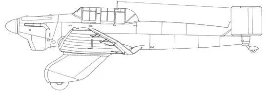 Ju 87 VI Ju 87 VI модифицированный Ju 87 V2 Ju 87 V3 - фото 28