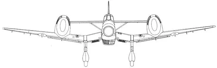 Ju 87 D3 с кабинками для диверсантов вид спереди Ju 87 G1 с - фото 58