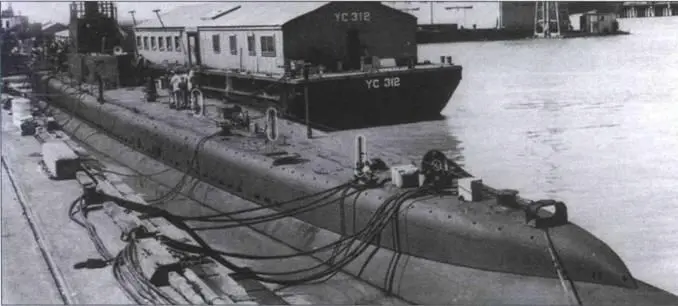 Лодка Gato у Мерайленда 2 августа 1943 года Хорошо видно что не - фото 26