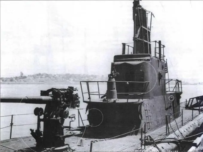 Лодка Gato у Мерайленда 2 августа 1943 года Хорошо видно что не - фото 27