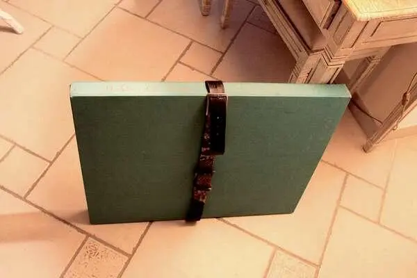 Коробка изпод книги в которую была упакована картина Коробку Евгений взял под - фото 33
