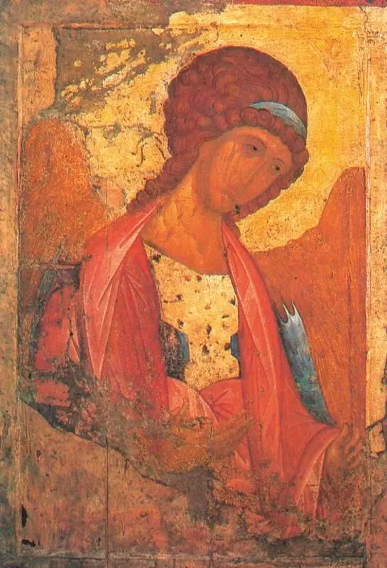 А Рублев Архангел Михаил Фрагмент иконостаса Успенского собора во - фото 159