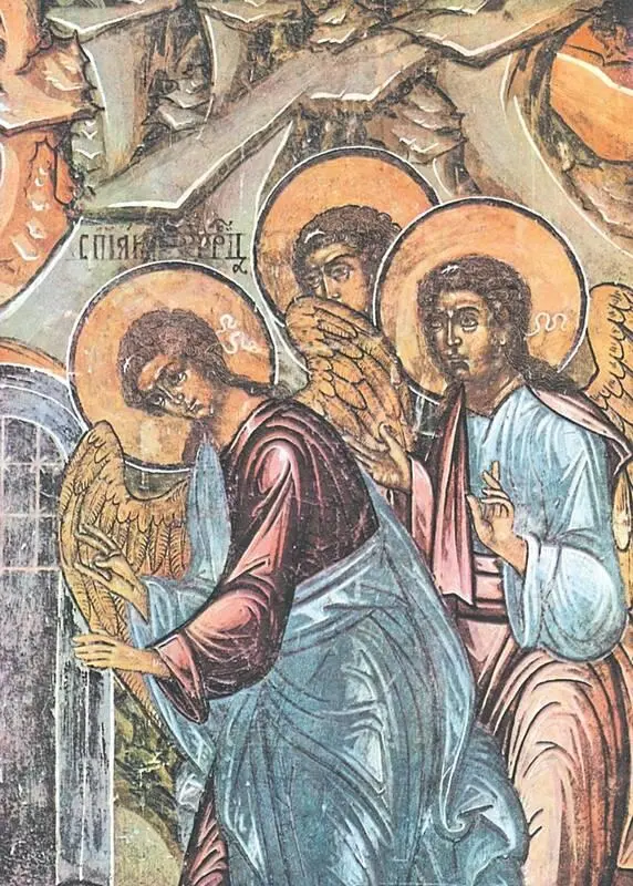 Д Григорьев Явление Троицы Аврааму 1680е годы церковь Спаса на Сенях - фото 175