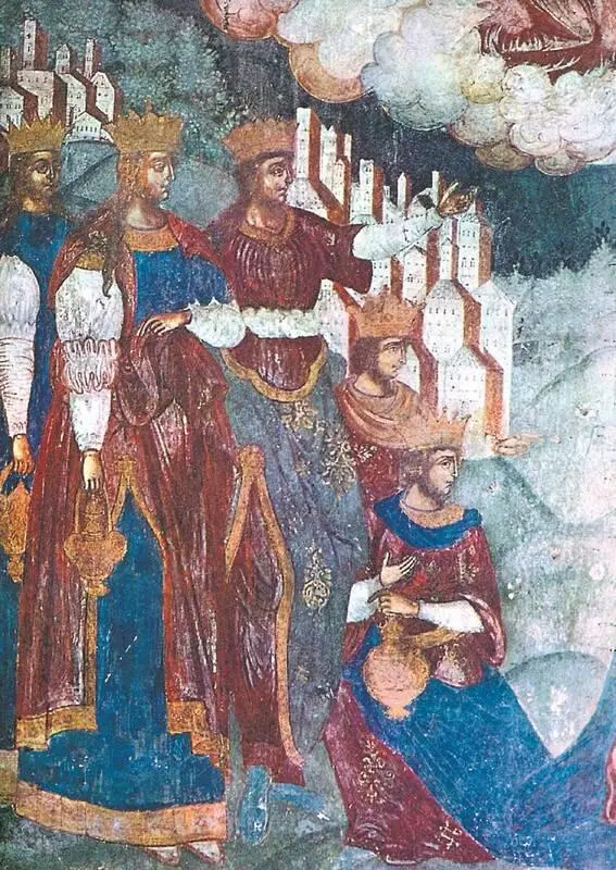 Ф Игнатьев Иерусалимские девы перед Суламифью 16941695 годы церковь - фото 177