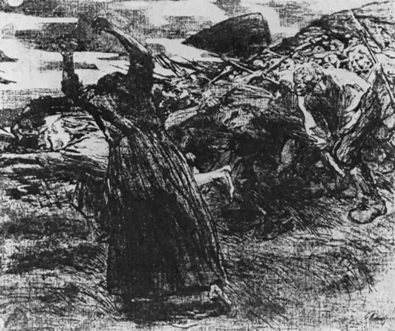 К Кольвиц Прорыв Из серии Крестьянская война 1903 год В 1919 году - фото 126