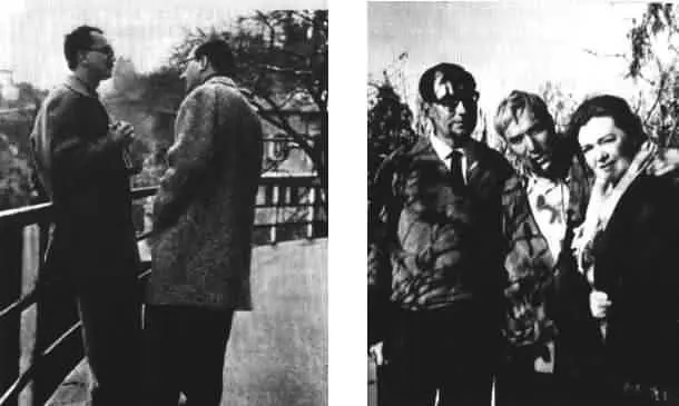 Дж Фельтринелли слева издатель романа Доктор Живаго и X Шеве 1959 г - фото 22