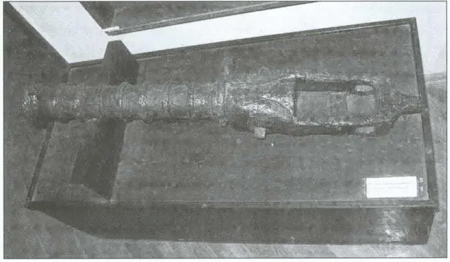 Турецкое железное казнозарядное орудие второй половины XV в начала XVI в - фото 123