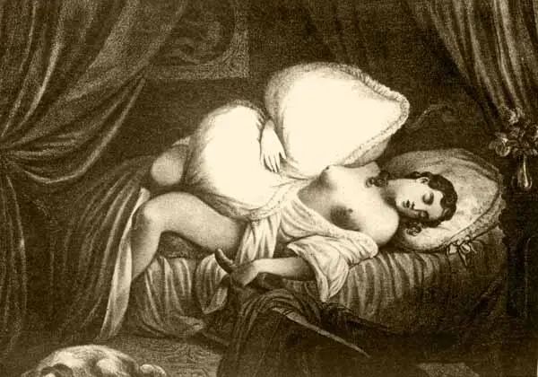 Сладострастный сон Анонимная литография Ок 1840 То однако что за новое - фото 138