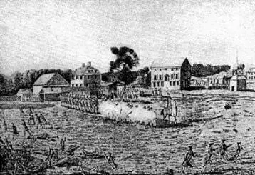 Война за независимость США Лексингтон 1775 г Наемники в Америке Английский - фото 71