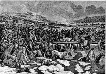 Отступление французов из России Река Березина 1812 г Трон нуждающийся в - фото 77