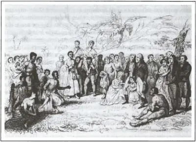 Английские миссионеры на Таити Рисунок художника Бейе 1820е гг А когда - фото 152