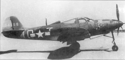 P39L1 из 93 rdEG Тунис июль 1943 года Камуфляж самолета поношен - фото 116