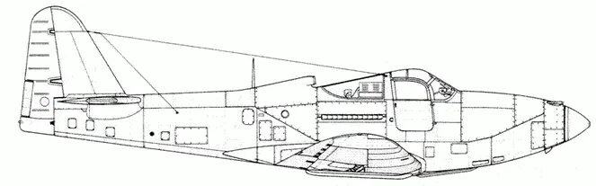 Р63 A1 экспериментальный с лыжным шасси в убранном и ввыпущенном положении - фото 48