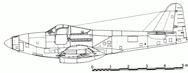 ХР63 В проект установки британского двигателя РолсРойс Мерлин Р63 С1 - фото 57