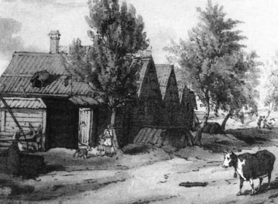 Русская деревня Д Аткинсон 1804 Надежда Осиповна Пушкина К де Местр - фото 3