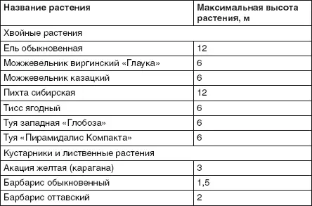 При правильном подборе растений по высоте можно создавать как глухие - фото 94