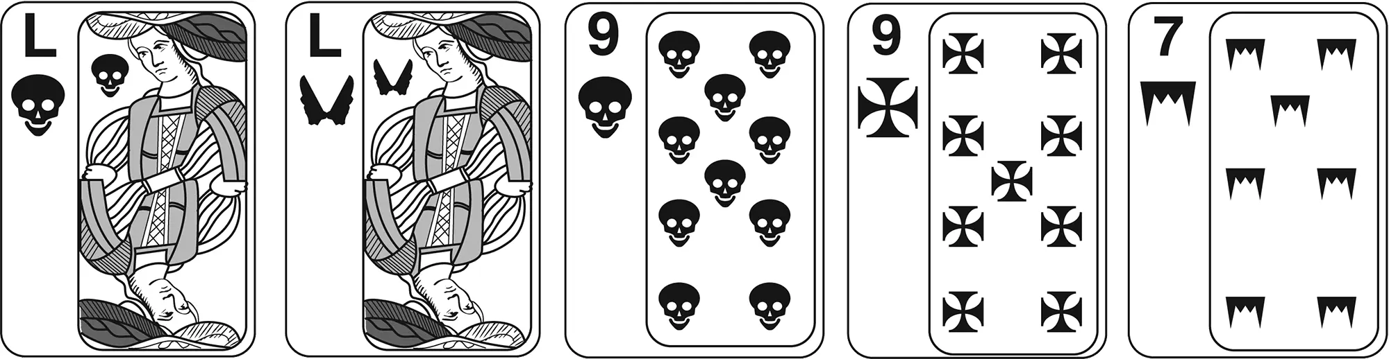 Две пары карт одинакового достоинства Если у двух игроков имеются по две пары - фото 3