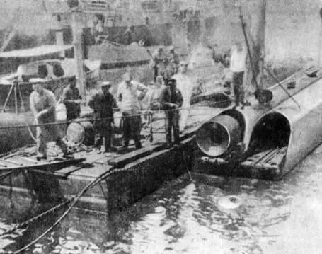 Пробная постановка мин с подводного заградителя Краб Севастополь 1915 г - фото 35
