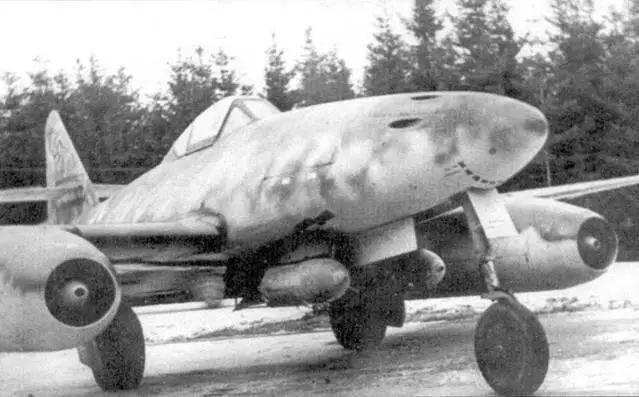Me 262 AIa WNr 110813 который можно идентифицировать и как А2а - фото 19