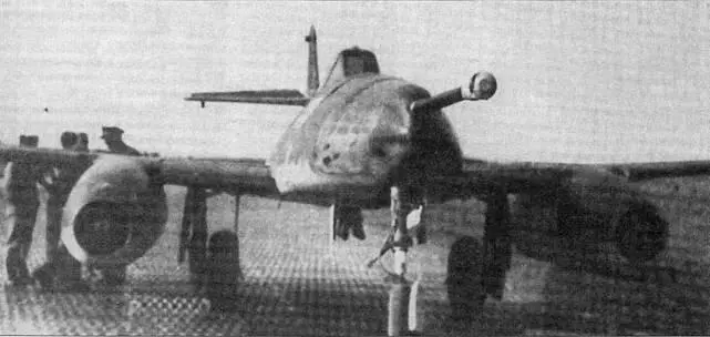 Ме262 AlaU4 Лексфaильд 1945 год после занятия аэродрома американцами В - фото 19