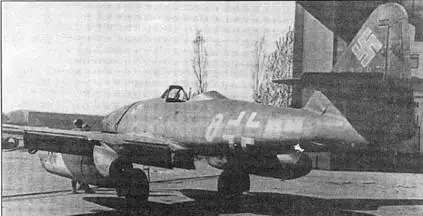 Швальбе желтая 8 IV 112385 из JG 7 апрель 1945 года Ме262 из - фото 81