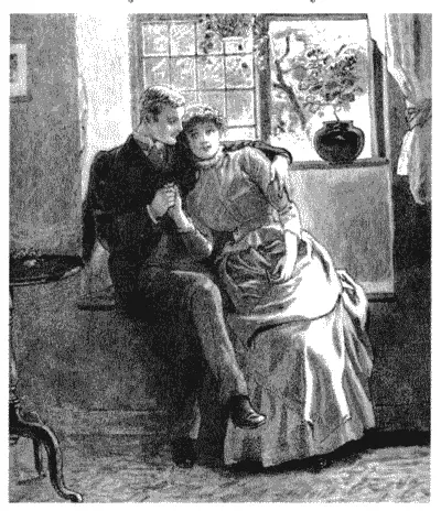 Объятия Иллюстрация из журнала Кэсселлс 1887 Образованные - фото 7