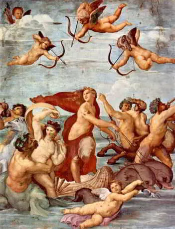 Рис 38 Галатея Рафаэля Искусство Верхней Италии Предварительные - фото 38