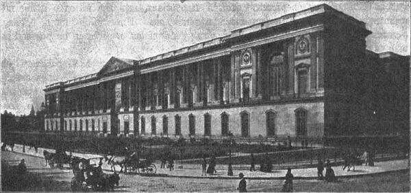 Рис 114 Фасад с колоннадами Лувра в Париже работы Клода Перро По фотографии - фото 114