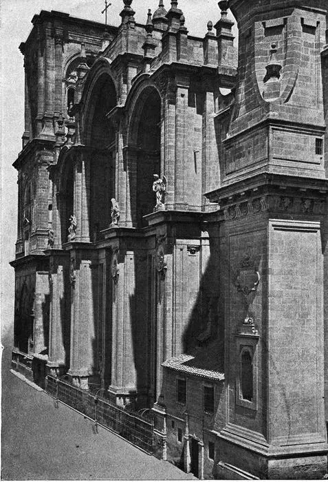 Рис 130 Алонсо Кано Фасад собора в Гранаде По фотографии Лорана в Мадриде - фото 130