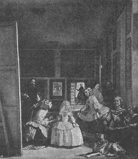 Рис 142 Менины Картина Веласкеса в Прадо в Мадриде По фотографии Ф - фото 142