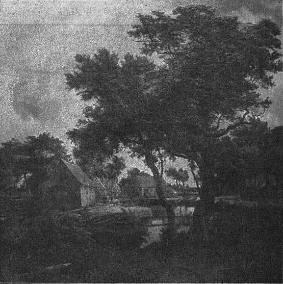 Рис 175 Водяная мельница Картина Мейндерта Гоббема в Лувре По фотографии - фото 175