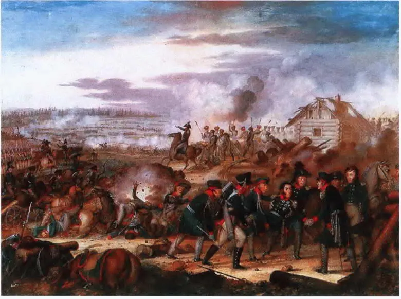 Ранение ПИ Багратиона в Бородинском бою Художник ИМ Жерен 1816 г - фото 96