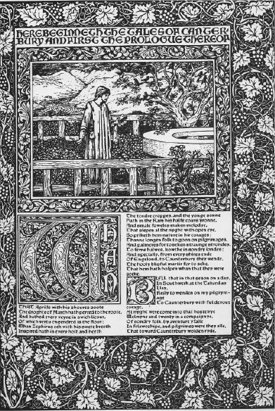 Страница из книги Кентерберийские рассказы публикация XV века написанной - фото 7