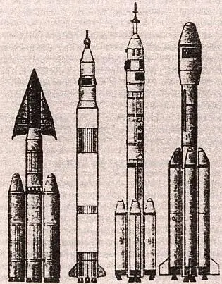 Китайские ракетоносители для пилотируемых полетов 1 Цзянь 1978 год 2 - фото 128