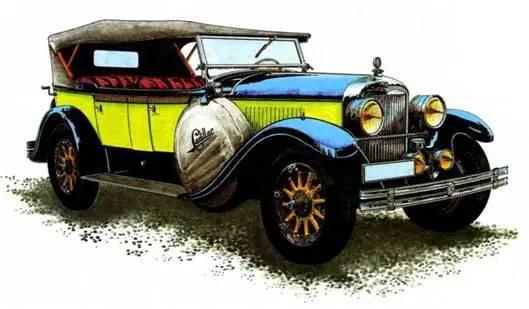 ФРАНКЛИН 1927 Изготовитель Франклин Аутомобиле Ко Сиракузы НьюЙорк США В - фото 93
