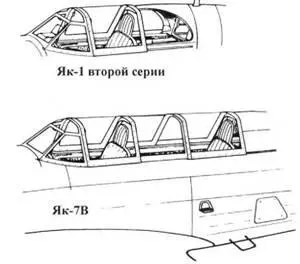 Конструкция кабины Як7А поздних серий вероятнее всего 19й Об чтом - фото 49