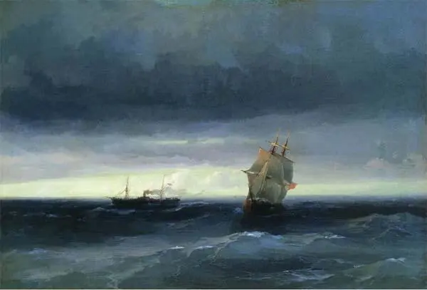 Море 1882 Лунная ночь Капри Портрет Анны Бурназян Сошествие Ноя с Арарата - фото 4