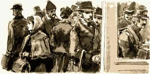 И вдруг через стеклянную дверь он увидел Беллу и чуть не вскрикнул от - фото 25
