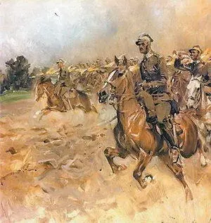Рис1 Атака польских уланов Таким образом опять взболтнули бутылку с польским - фото 2