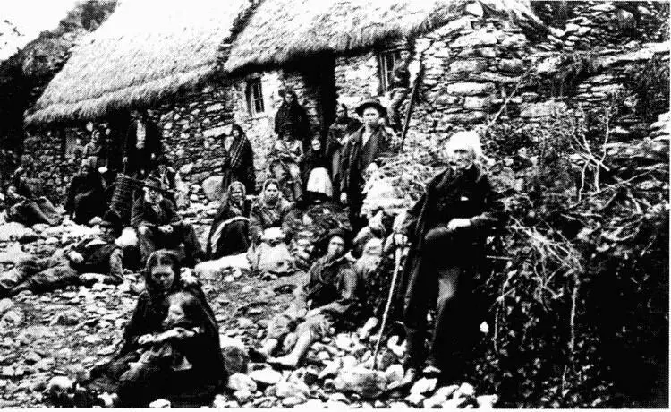 21 Ирландские крестьяне в 1880е гг Несмотря на ужасающую бедность - фото 22