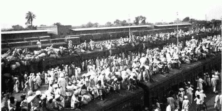 37 Беженцы после раздела Индии в 1947 г Британское владычество закончилось - фото 39
