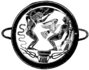 Прометей терзаемый орлом Роспись килика VI в до н э Но где же могла - фото 18