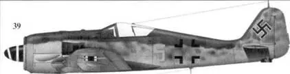 39 Fw 190A6 желтая пятерка оберлейтенант Отто Киттель Kind 3JG 54 - фото 77